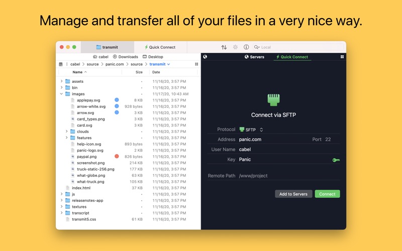 Transmit 5 Screenshots
