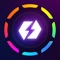 Icon Neon: Charging Play Animation