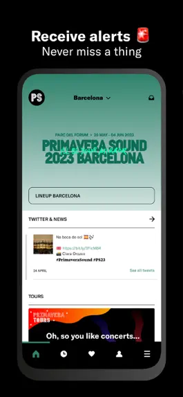 Game screenshot Primavera Sound apk