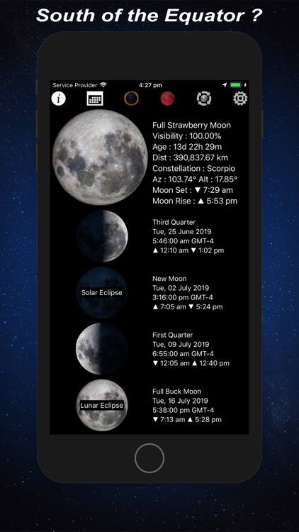 Lunar Phase - Moon Calendar screenshot-3