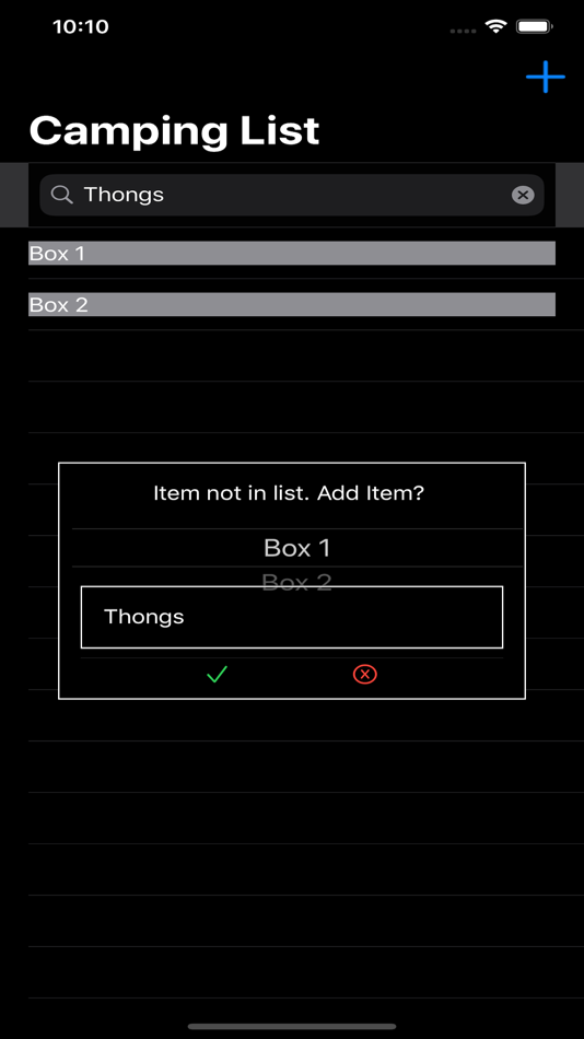 #4. Camp List (iOS) 由: Gerard Grundy