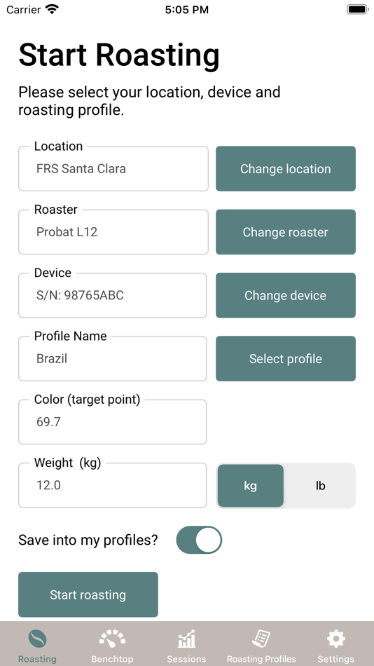 #4. ColorTrack (iOS) 由: Fresh Roast Systems