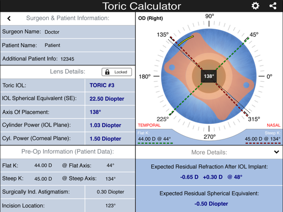 IOL Toric Calculatorのおすすめ画像3