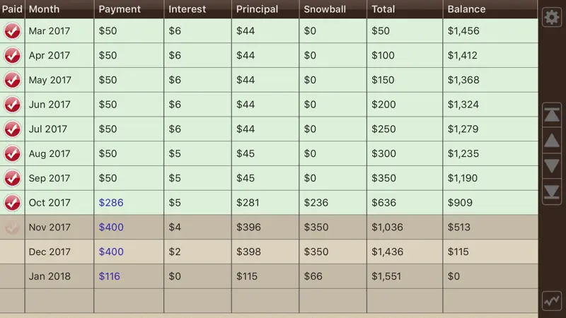 Debt Manager screenshot 4 of 5