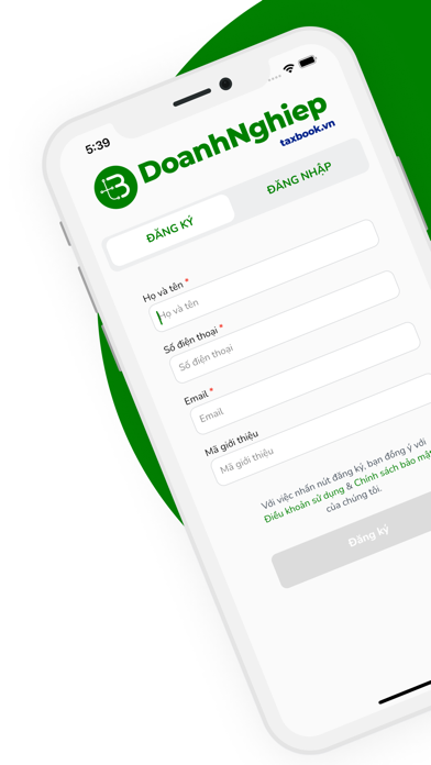 TaxBook Doanh Nghiệp Screenshot