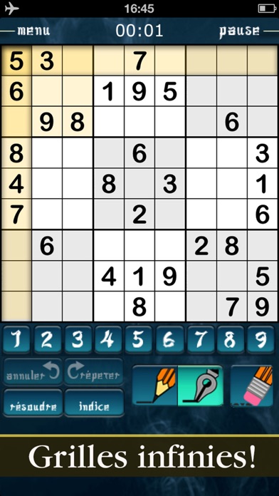 Screenshot #2 pour Sudoku Magic puzzle à résoudre