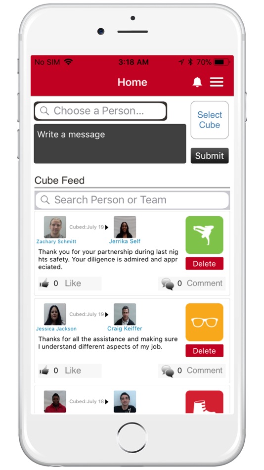 #3. Integrity: The Cube (iOS) 由: Integrity Staffing Solutions, INC