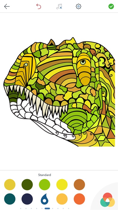 Screenshot #2 pour Livre de Coloriage Dinosaure