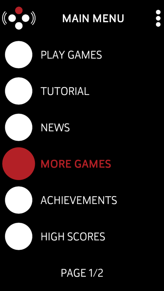 #1. Audio Game Hub (iOS) By: Sonnar