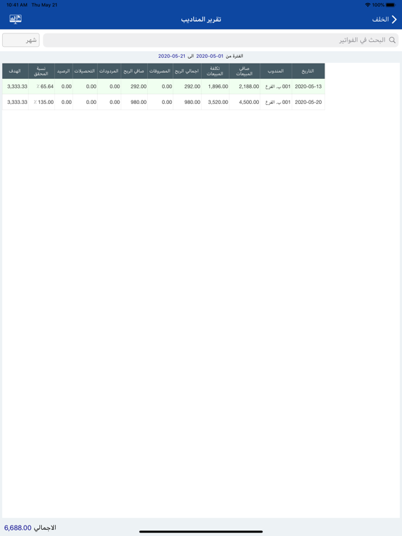 الخوارزمي كلاود iPad screenshot