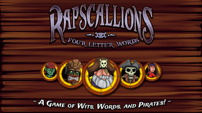 Rapscallions:Four Letter Words app screenshot