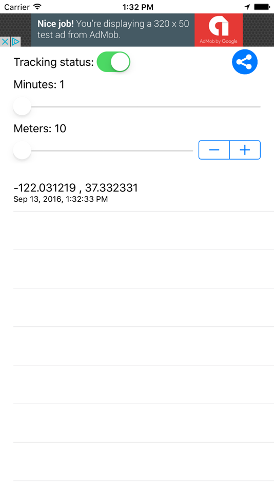 #2. KeepMyTrack Lite (iOS) 由: Ara Tecnologia SL