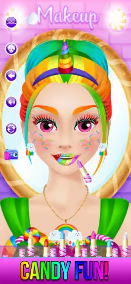 Game screenshot Rainbow Unicorn Candy Salon hack