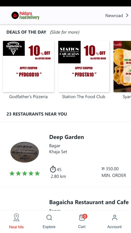 Pokhara Food Delivery