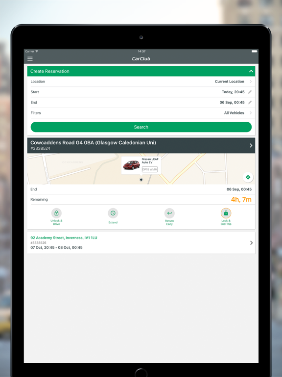 Screenshot #5 pour Enterprise CarShare
