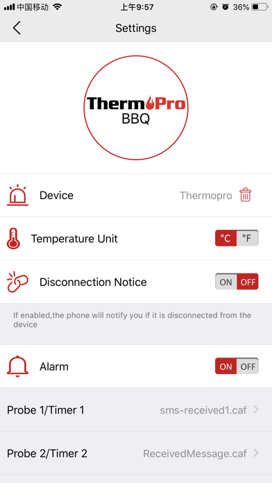 ThermoPro BBQ Screenshot