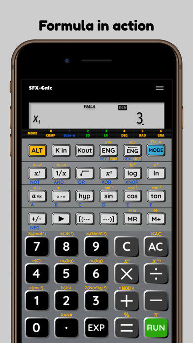 SFX Calc Screenshot