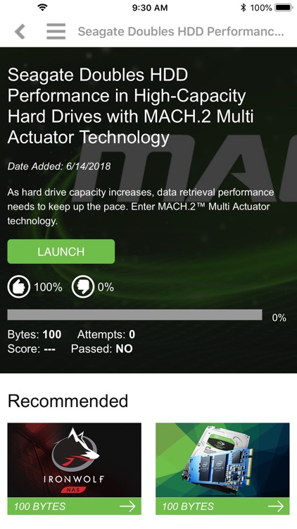 Seagate Training Portal