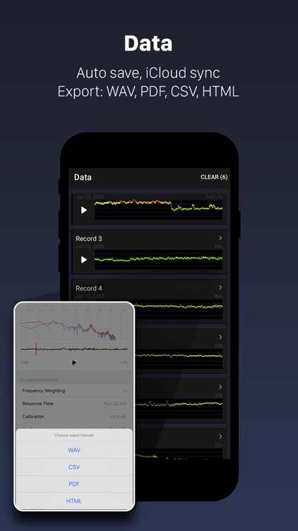 Decibel X:dB Sound Level Meter screenshot-3