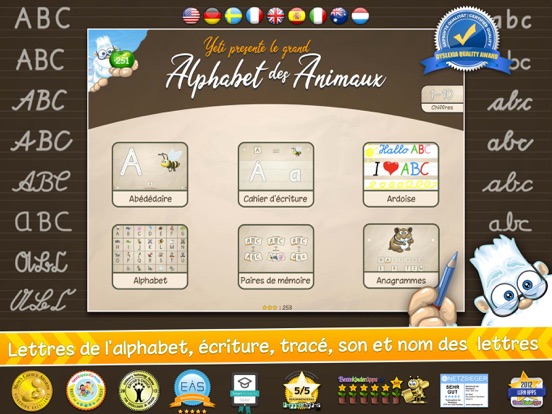 Screenshot #4 pour L'Alphabet des Animaux PRO