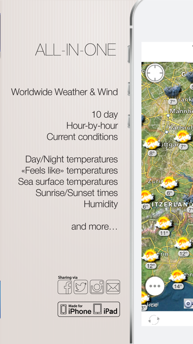 World Weather Map Live Screenshot