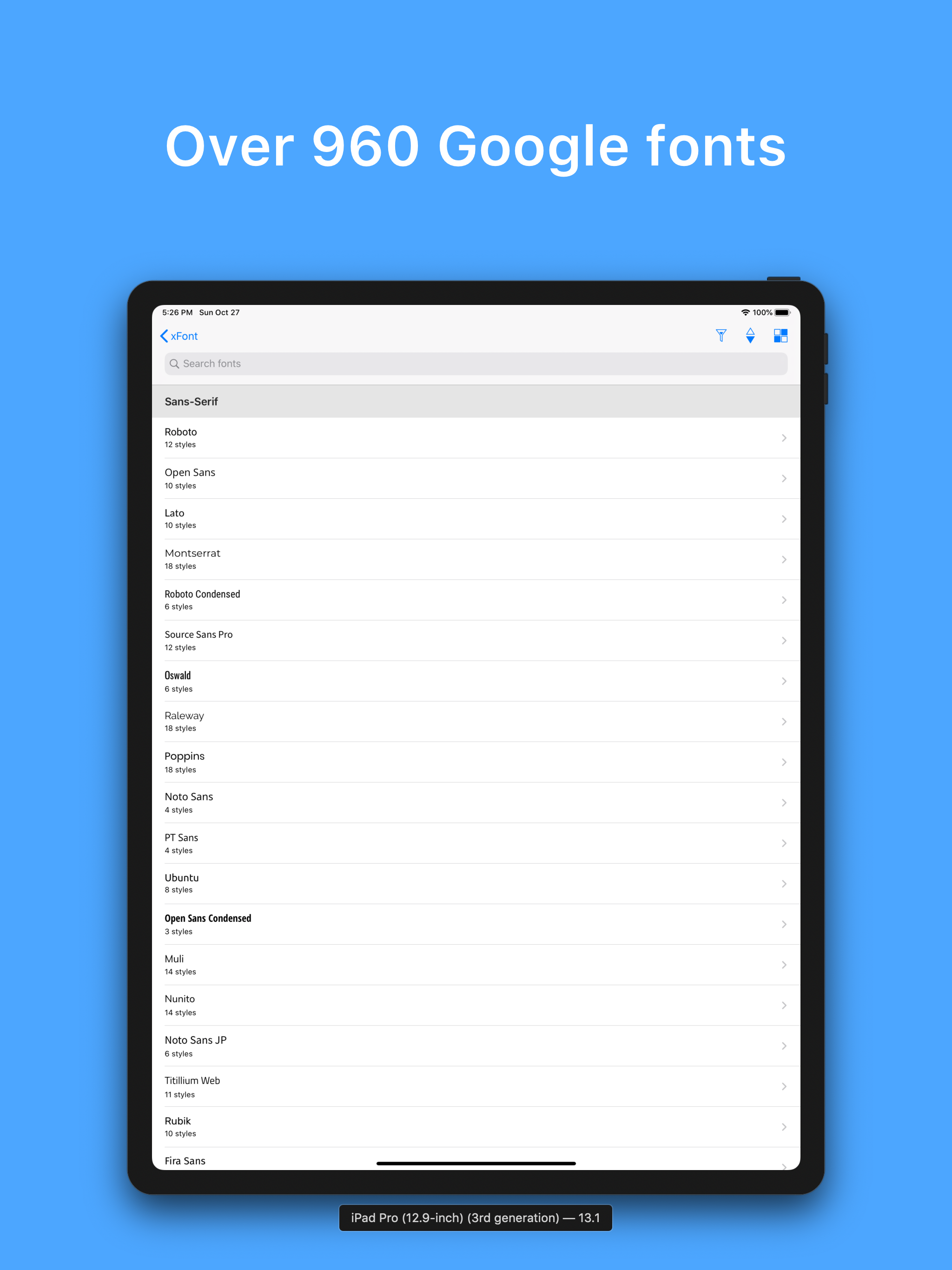 xFont - Custom Font Installer screenshot 5