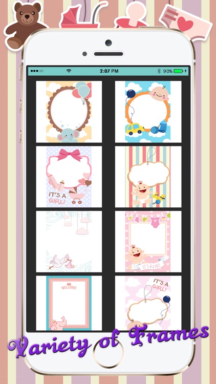 Baby Shower Photo Frames