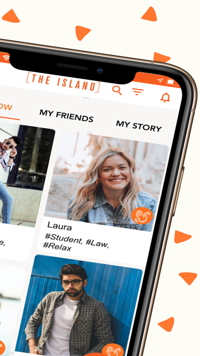 The Island App Screenshot