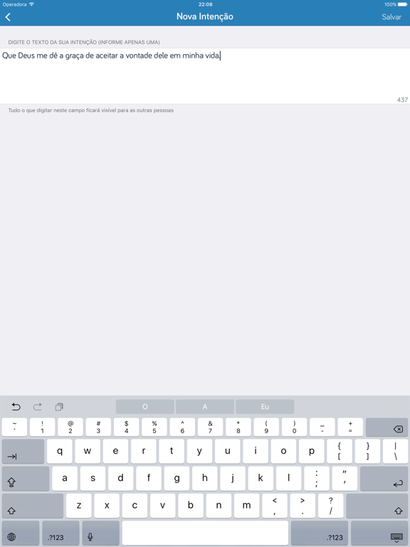 Pocket Terço - Terço de bolso iPad screenshot 6 - Lifestyle app