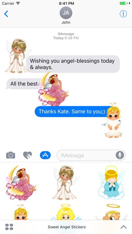 Sweet Angel Stickers