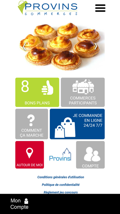 Screenshot #1 pour Provins Commerces
