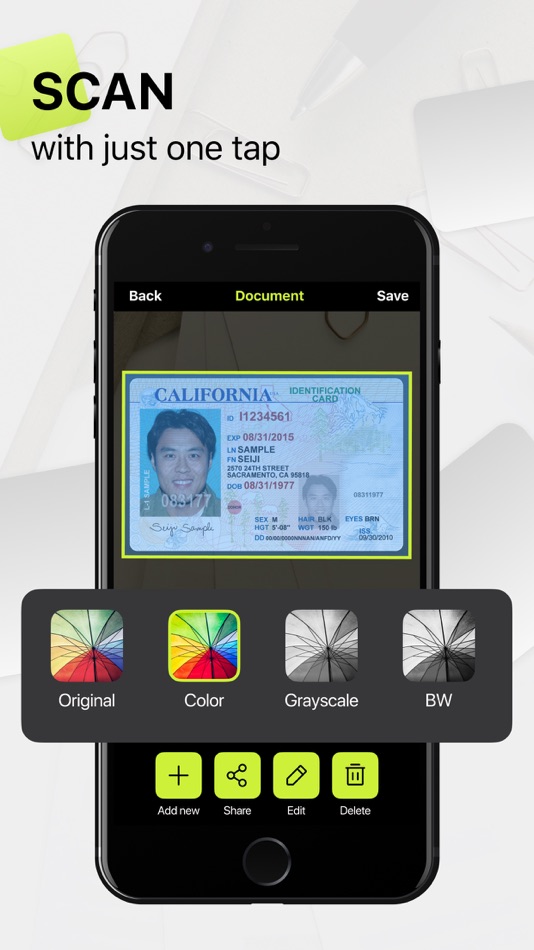 #1. PDF Scanner, picture scan APP (iOS) 由: MPC-O.N.E DOO
