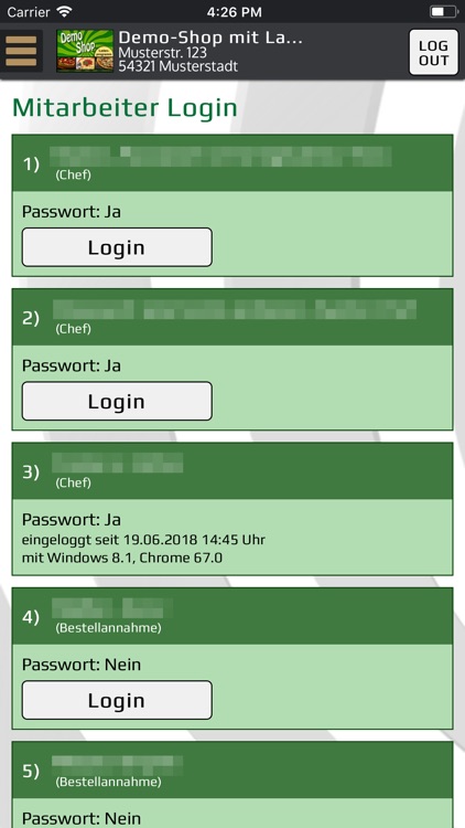 Bringbutler-Kassenprogramm