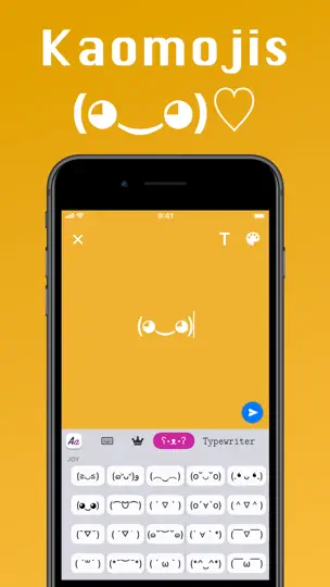 Captura de pantalla de Fonts App en iPhone 7