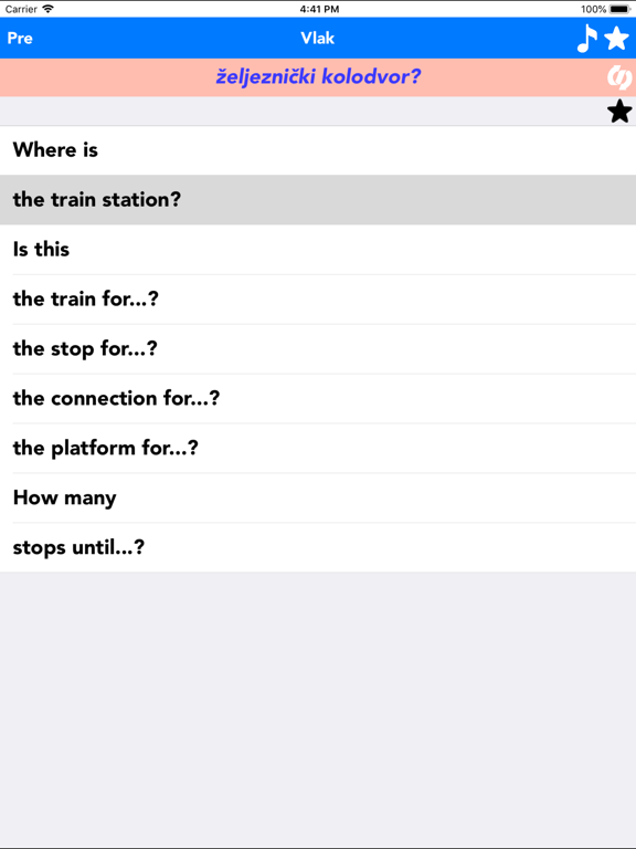 Croatian to English Translate iPad screenshot 4 - Travel app