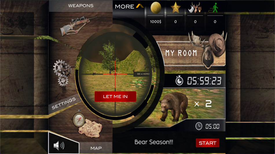 #1. Hunt Simulator : Wildlife (iOS) 由: Vahagn Sargsyan