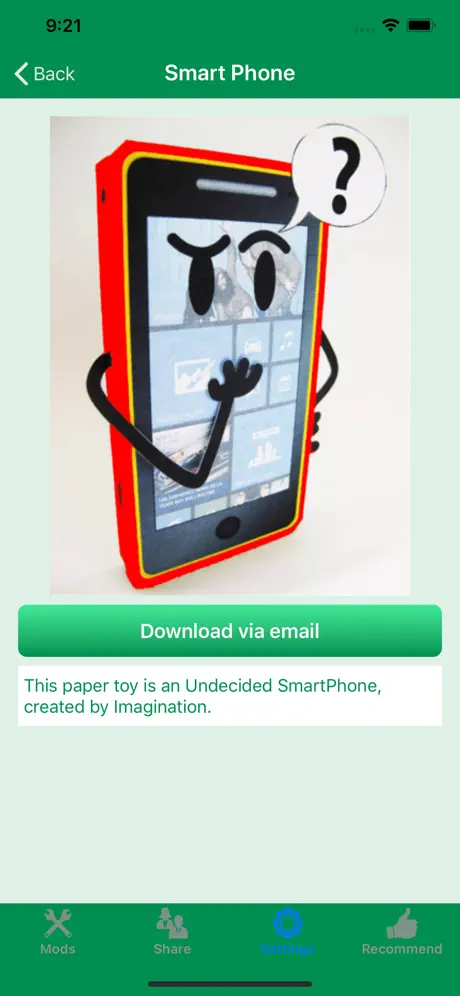 Simple Paper Model- Tiny House