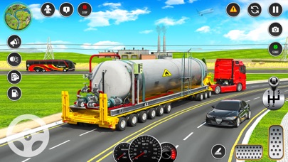 Oil Tanker Euro Truck 3D Games Screenshot