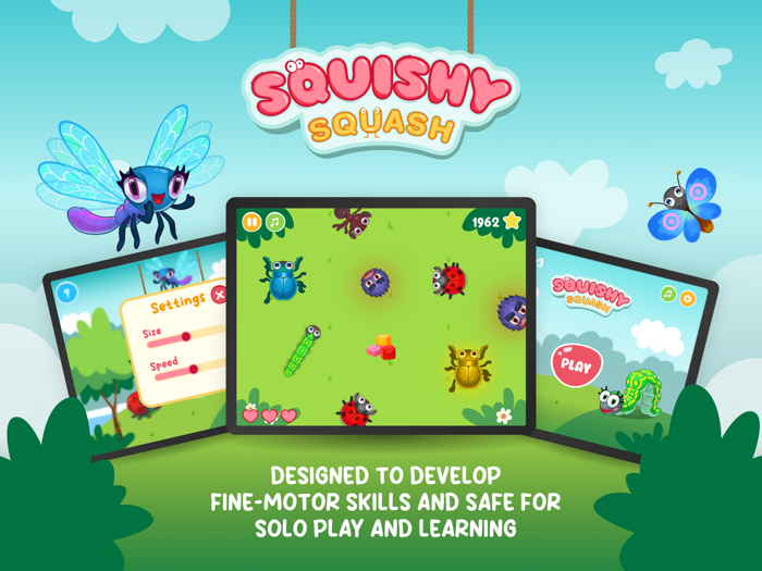 Squishy Squash Toddler Game