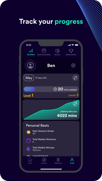 WithU: Fitness App screenshot-4