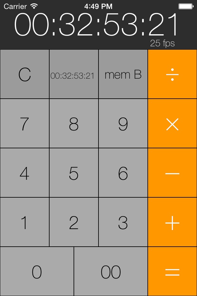 Simple Timecode Calculator screenshot 4