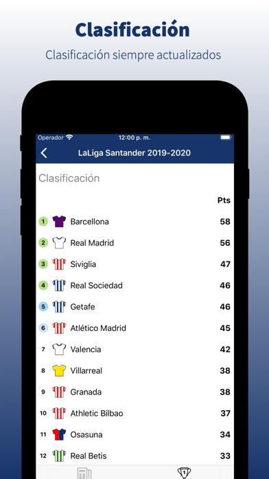 Bernabéu Digital Screenshot