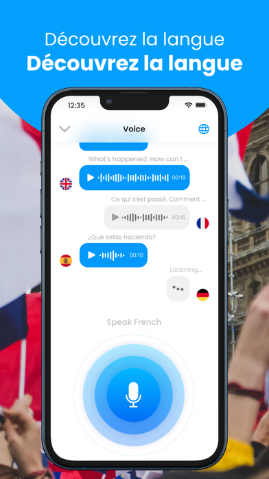 Screenshot #1 pour idict - AI Voice Translator