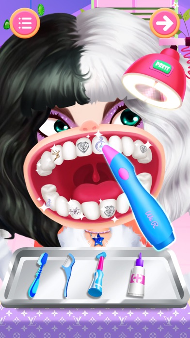 Dentist Bling Dentist Games Screenshot