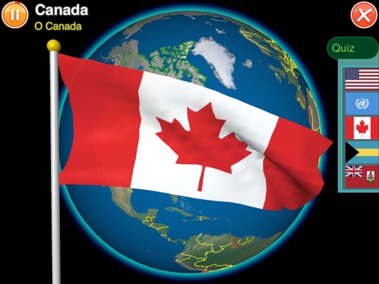 Screenshot #1 for Globe Earth 3D