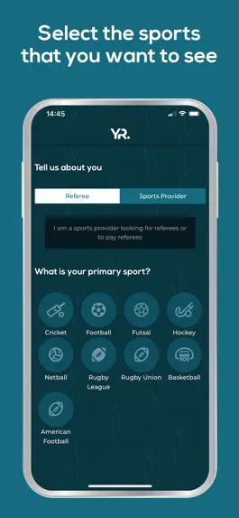 Game screenshot YesRef: Sports Official Mgt apk