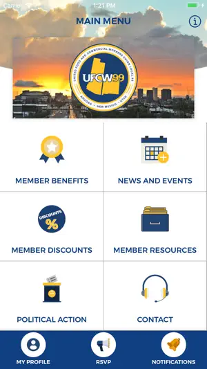UFCW Local 99 screenshot 2