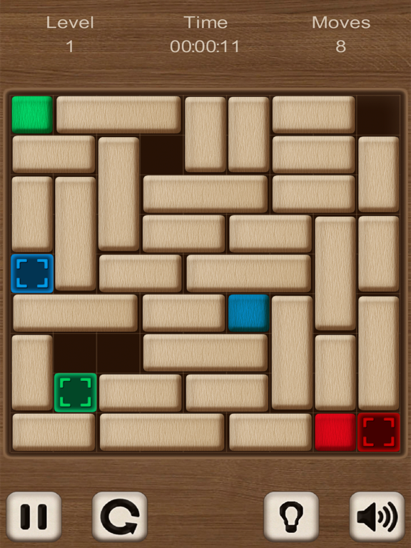 Unblock The Blocks. Puzzle iPad screenshot