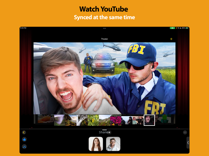 Share FaceTime Watch Party