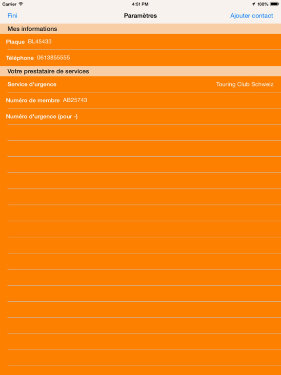 Screenshot #6 pour Assistant Panne